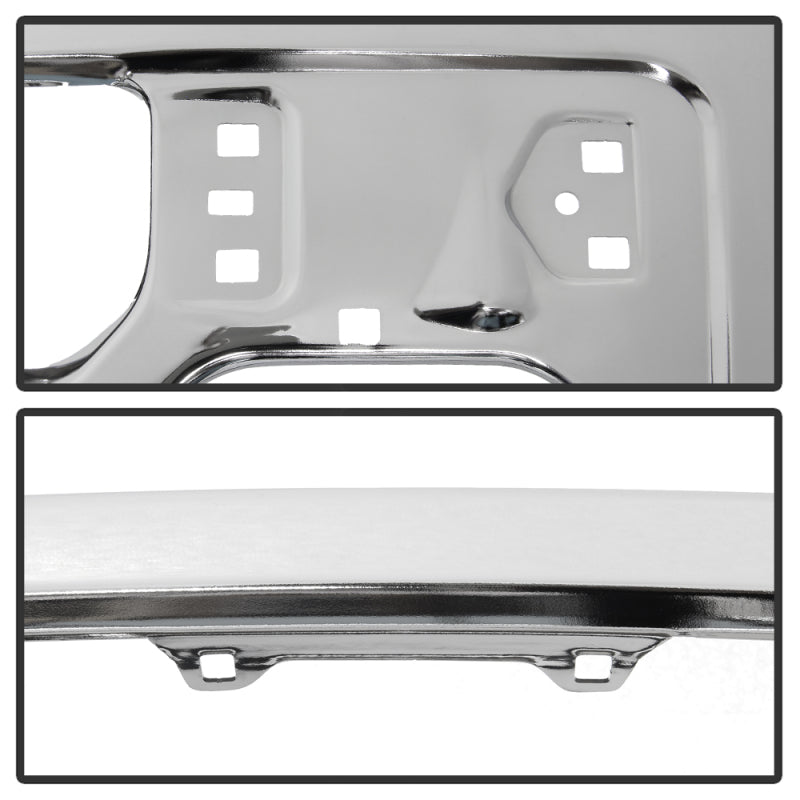 Spyder Ford F150 09-14 w/o Fog Light Hole Front Bumper - Chrome (OEM # 9L3Z17757A) SPYDER