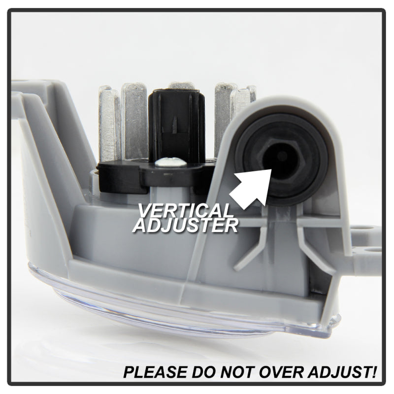 Spyder Toyota Corolla 19-21 (Hatchback Models Only) Fog Light w/ OEM Switch - Clear FL-TCO2019-LED-C SPYDER