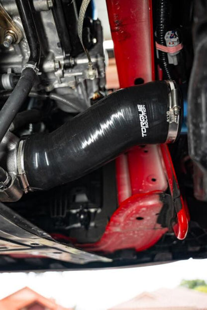 Torque Solution 2022+ Subaru WRX Titanium Intake Pipe Kit (Burnt Blue)