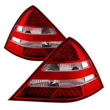 Load image into Gallery viewer, Xtune Mercedes R170 Slk 98-04 LED Tail Lights ( R171 Amg Look ) Red Clear ALT-JH-MBR17098-LED-RC SPYDER