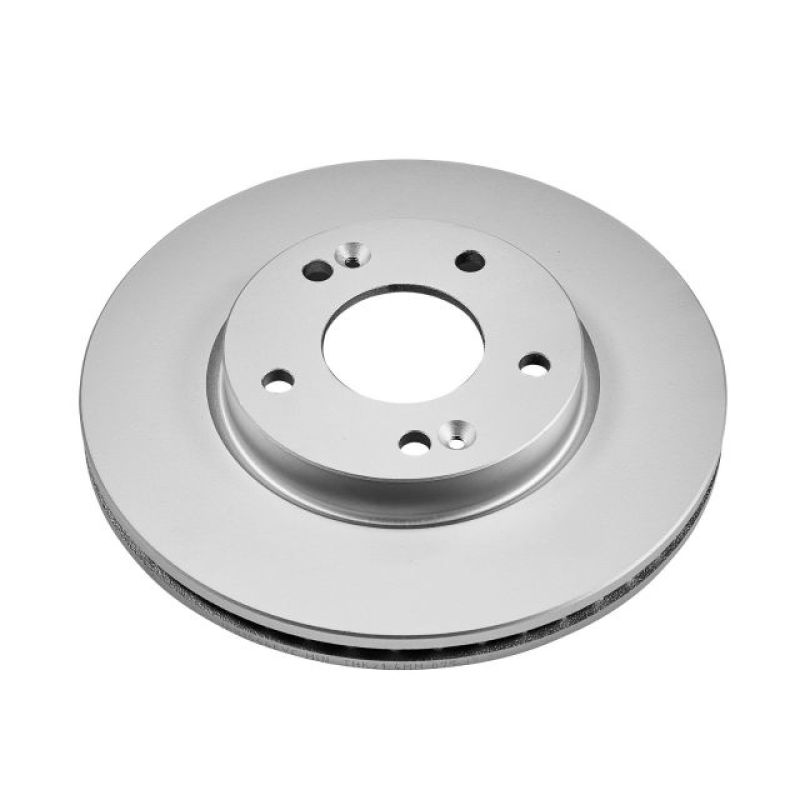Power Stop 11-18 Hyundai Elantra Front Evolution Geomet Coated Rotor PowerStop
