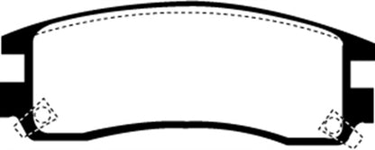 EBC RedStuff Rear Brake Pads - DP31609C EBC