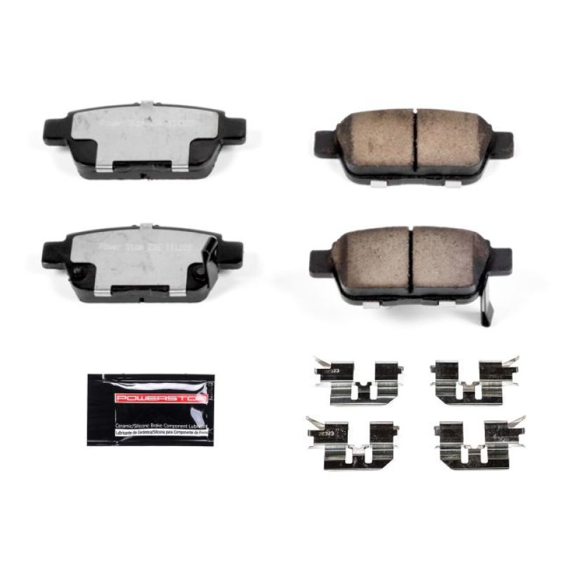 Power Stop 09-14 Acura TL Rear Z36 Truck & Tow Brake Pads w/Hardware PowerStop