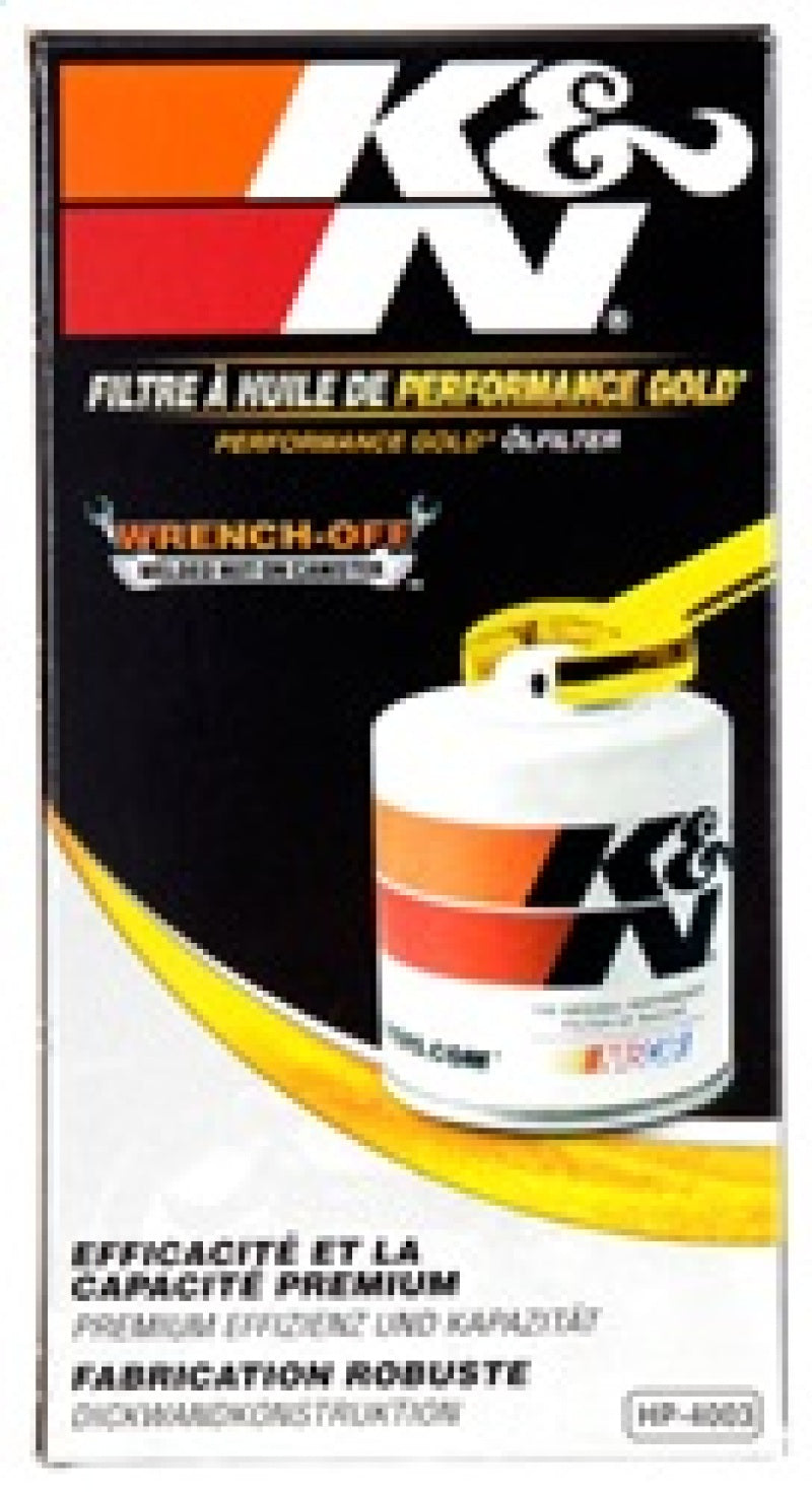 K&N Dodge Performance Gold Oil Filter K&N Engineering