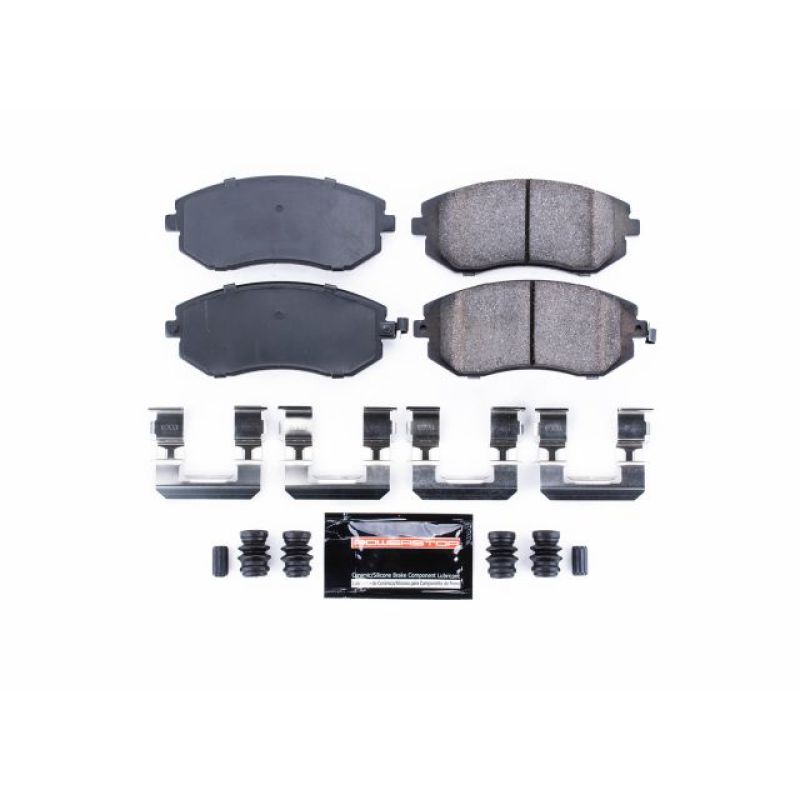 Power Stop 05-06 Saab 9-2X Front Z23 Evolution Sport Brake Pads w/Hardware PowerStop