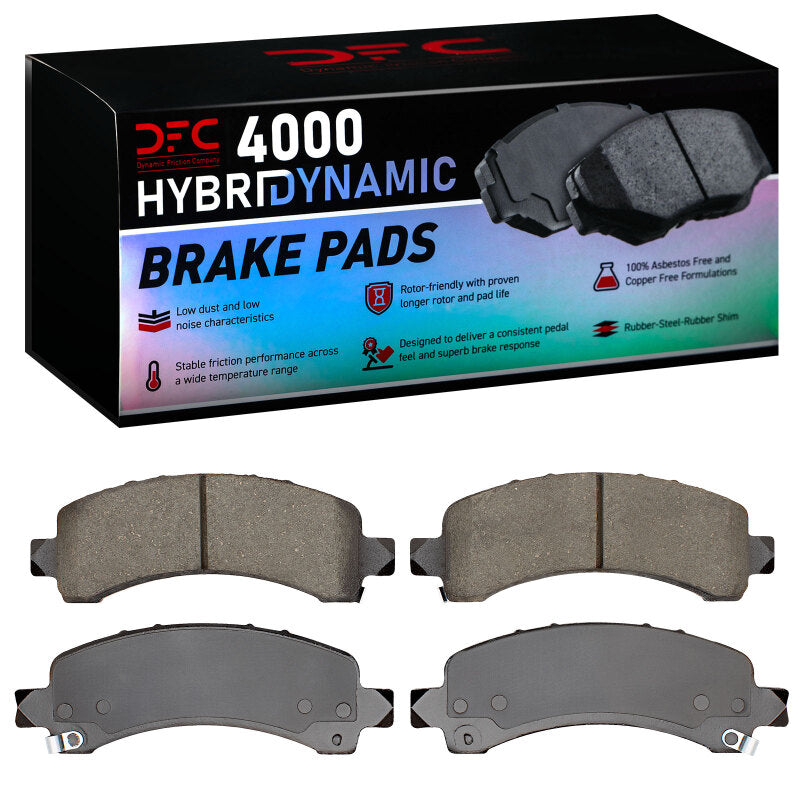 DFC 02-14 GMC Yukon XL 1500 Rear 4000 Hybridynamic Brake Pads