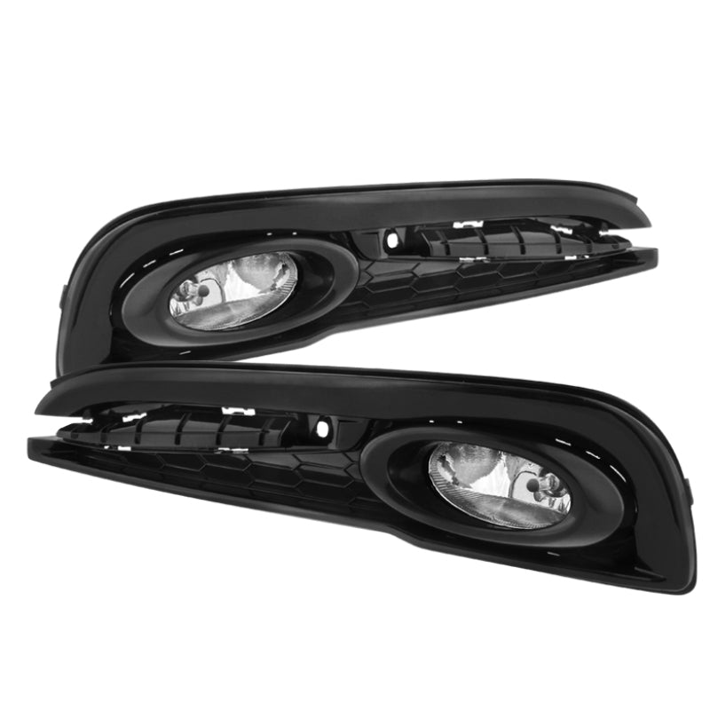 Spyder Honda Civic 2013-2014 4dr OEM Fog Light W/Switch Clear FL-HC2013-4D-C SPYDER