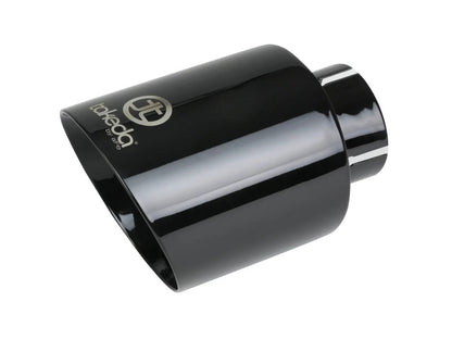 aFe Takeda 2-1/2 IN 304 Stainless Steel Axle-Back Exhaust System w/ Black Tip - 49-37036-B