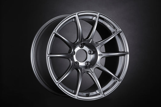 SSR GTX01 18x8 5x114.3 45mm Offset Dark Silver Wheel
