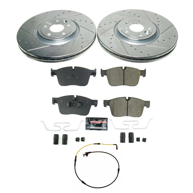 Power Stop 18-20 Land Rover Range Rover Velar Front Z23 Evolution Brake Kit PowerStop