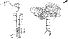 Load image into Gallery viewer, GENUINE OEM HONDA PCV VALVE AIR HOSE TUBE  (11855-P30-000) X1