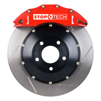 StopTech 06-10 BMW M5/M6 w/ Red ST-60 Calipers 380x35mm Slotted Rotors Front Big Brake Kit Stoptech