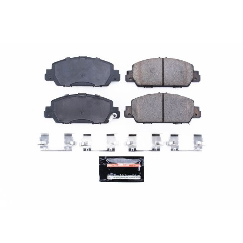 Power Stop 13-19 Honda Accord Front Z23 Evolution Sport Brake Pads w/Hardware PowerStop