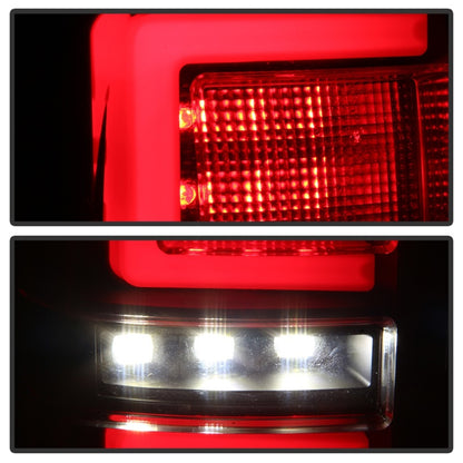 Spyder 16-17 Toyota Tacoma LED Tail Lights - Black (ALT-YD-TT16-LED-BK) SPYDER
