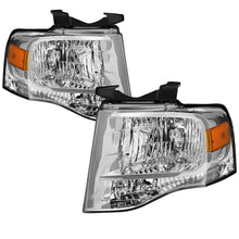 Load image into Gallery viewer, xTune 07-14 Ford Expedition OEM Style Headlights -Chrome (HD-JH-FE07-AM-C)