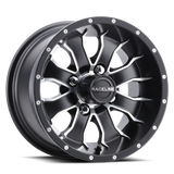 Kansei G77 Mamba 12x7in / 4x101.6 BP / 5mm Offset / 68mm Bore - Satin Black Wheel