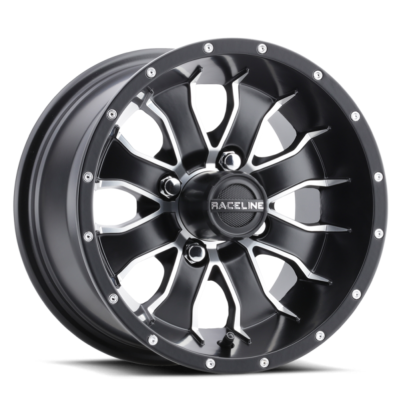 Kansei G77 Mamba 12x7in / 4x101.6 BP / -47mm Offset / 68mm Bore - Satin Black Wheel