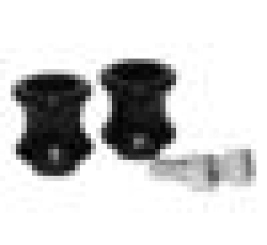 Vortex Racing 8mm Swingarm Spools Black - SP209K
