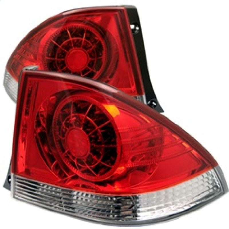 Spyder Lexus IS 300 01-03 LED Tail Lights Red Clear ALT-YD-LIS300-LED-RC SPYDER