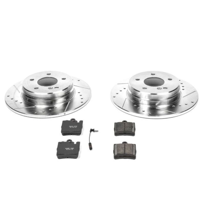 Power Stop 03-05 Mercedes-Benz C240 Rear Z23 Evolution Sport Brake Kit PowerStop