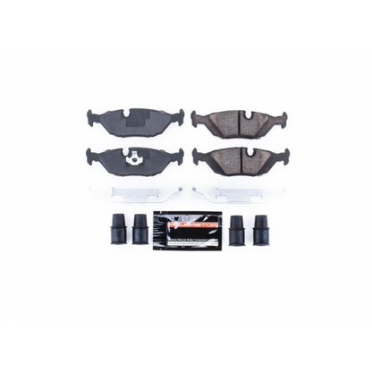 Power Stop 1991 BMW 318i Rear Z23 Evolution Sport Brake Pads w/Hardware PowerStop