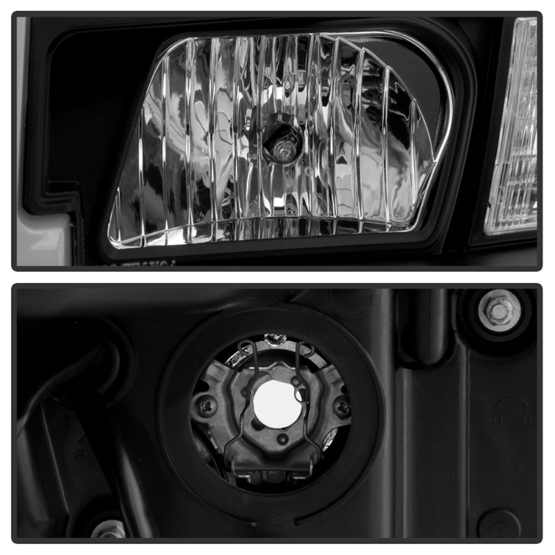 Spyder 04-15 Nissan Titan High-Power LED Module Equipped Headlights - Black (PRO-YD-NTI04PL-BK) SPYDER