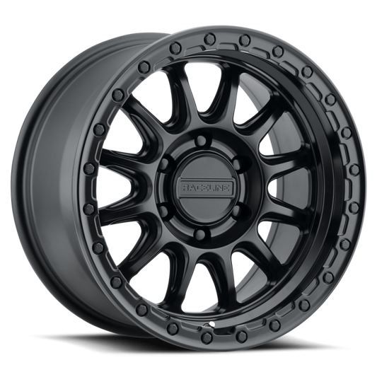 Raceline 960B Alpha 18x8.5in / 5X150 BP / 35mm Offset / 110.5mm Bore - Satin Black