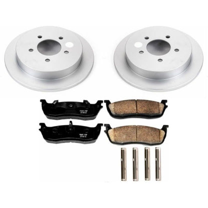 Power Stop 00-02 Ford Expedition Rear Z17 Evolution Geomet Coated Brake Kit PowerStop