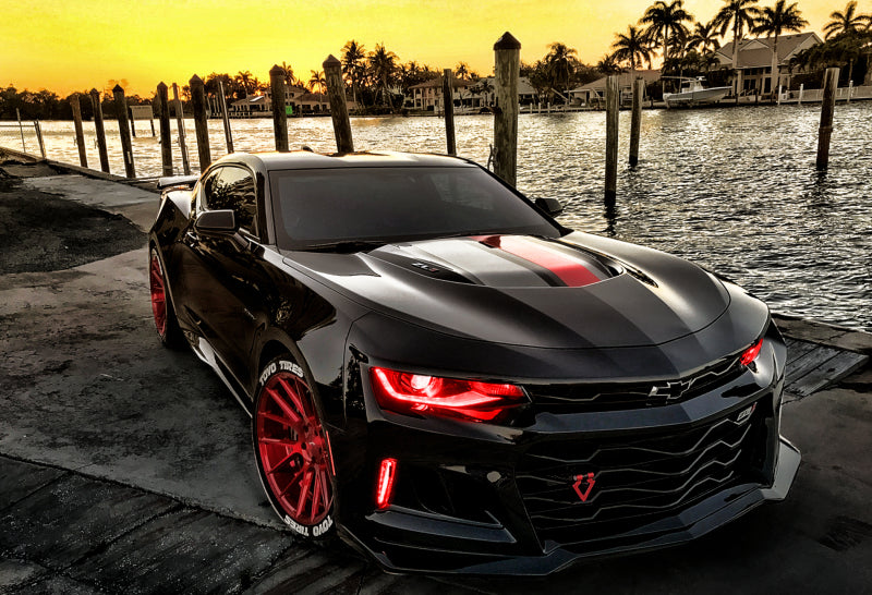 Oracle 16-18 Chevrolet Camaro Backlit Fog Light DRL Upgrade Kit - ColorSHIFT ORACLE Lighting
