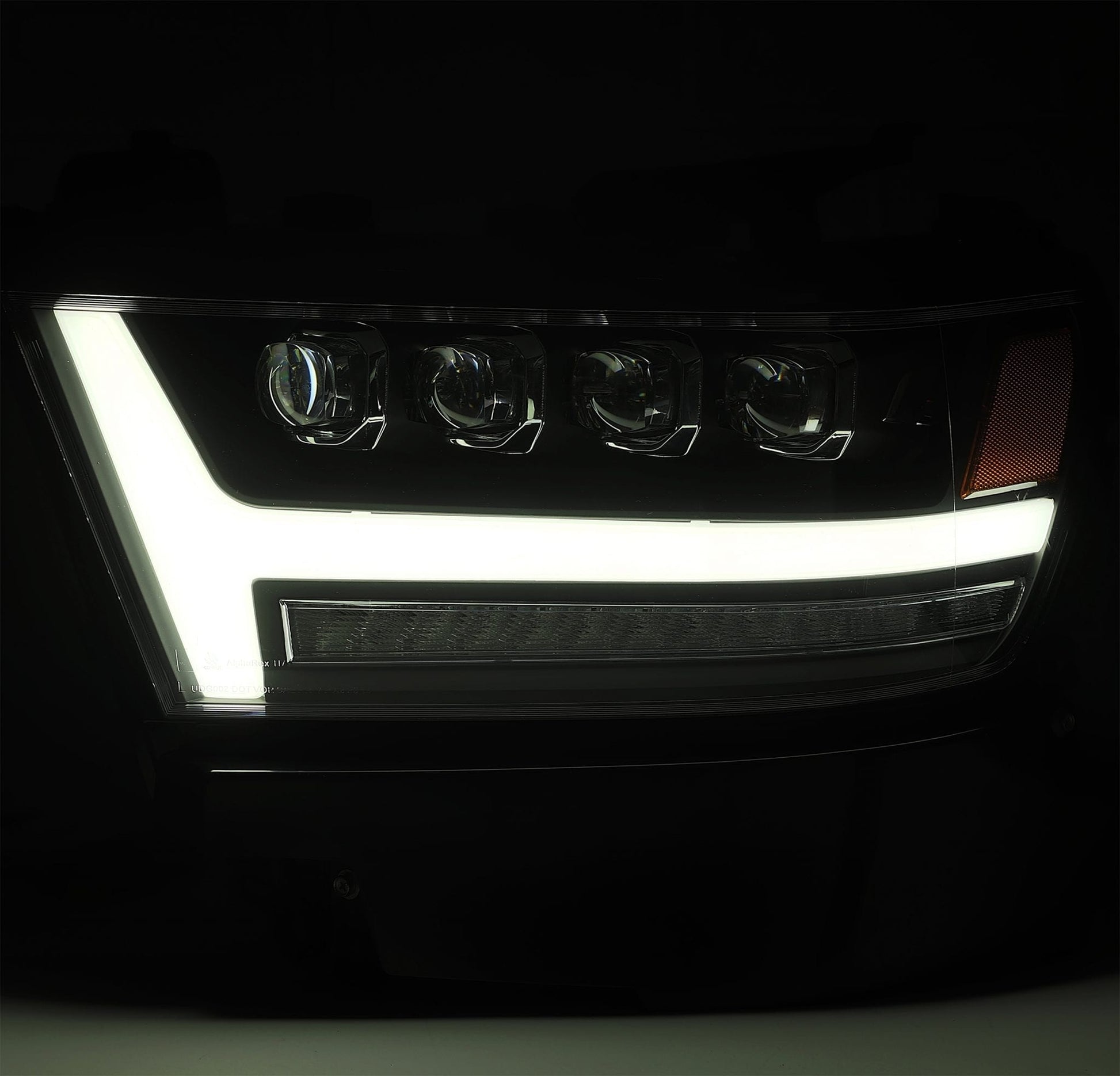AlphaRex 19-23 Ram 1500 NOVA-Series LED Projector Headlights Black (ETA late Dec) - 880518 AlphaRex