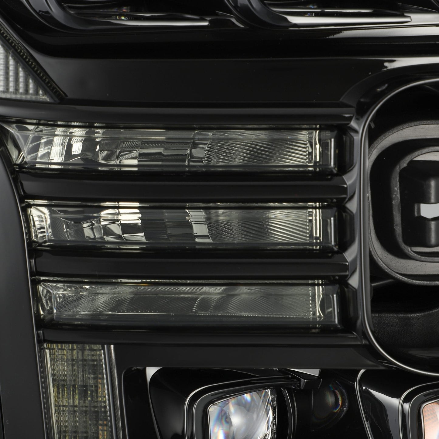 AlphaRex 15-17 Ford F150 / 17-20 F150 Raptor NOVA-Series LED Projector Headlights Alpha-Black - 880163 AlphaRex