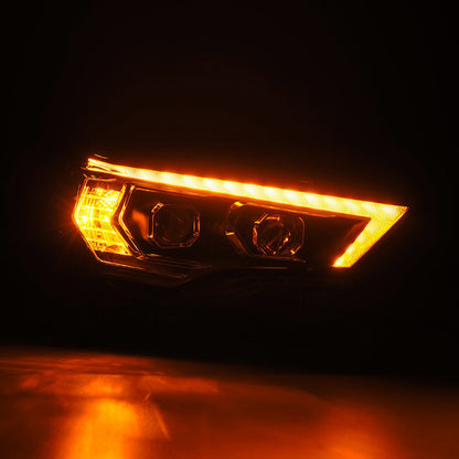 AlphaRex 14-20 Toyota 4Runner MK II PRO-Series Halogen Projector Headlights Black - 880814 AlphaRex