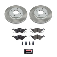 Load image into Gallery viewer, Power Stop 00-04 Ford Focus Front Semi-Coated Rotor Kit