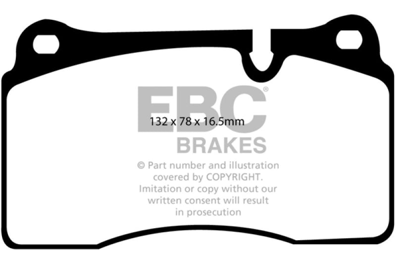EBC YellowStuff Front Brake Pads - DP41922R EBC