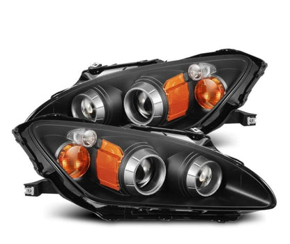 AlphaRex 880271 99-09 Honda S2000 LUXX-Series Projector LED Headlights - Black