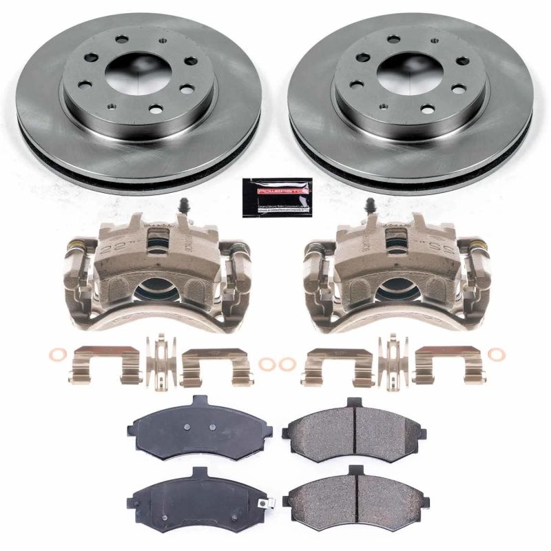 Power Stop 03-05 Hyundai Elantra Front Autospecialty Brake Kit w/Calipers PowerStop