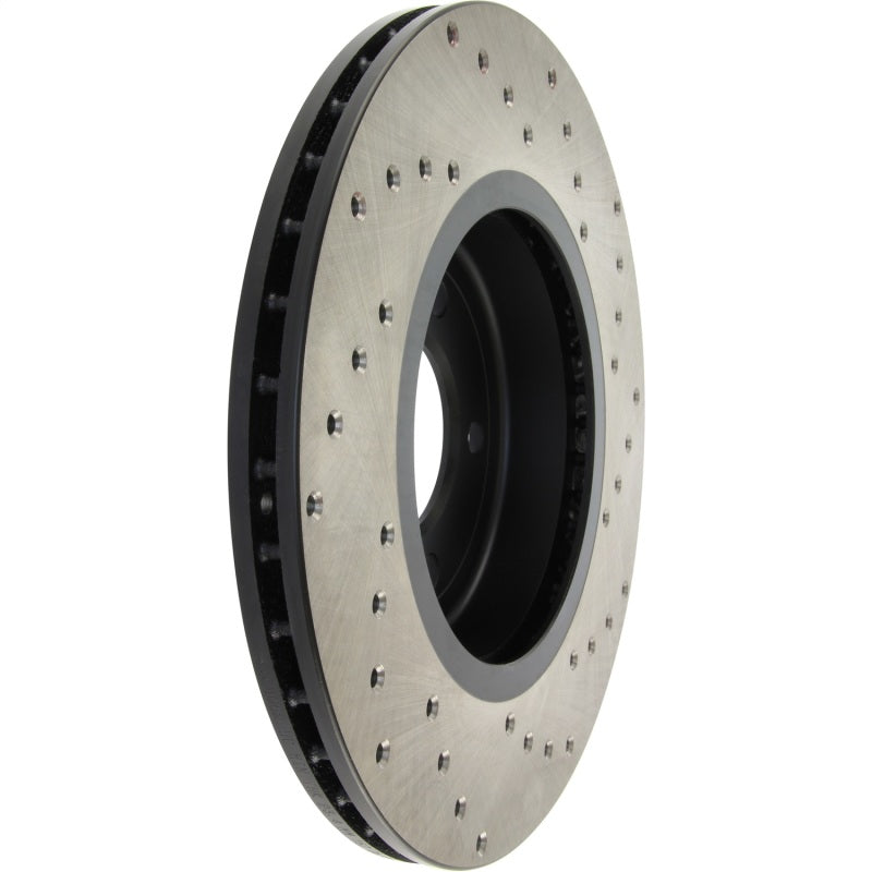 StopTech 06-08 BMW Z4 Drilled Front Right Cryo Rotor Stoptech