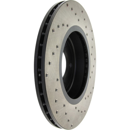 StopTech 06-08 BMW Z4 Drilled Front Right Cryo Rotor Stoptech