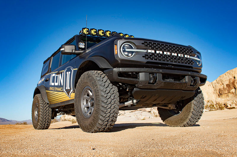 ICON 2021+ Ford Bronco Hoss 1.0 Rear EXP Coilover 2.5in ICON