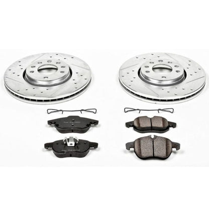 Power Stop 03-11 Saab 9-3 Front Z23 Evolution Sport Brake Kit PowerStop