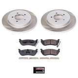 Power Stop 07-10 Mercury Mountaineer Rear Semi-Coated Rotor Kit