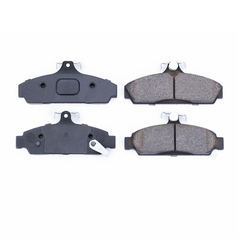 Power Stop 84-87 Chevrolet Corvette Front Z16 Evolution Ceramic Brake Pads PowerStop