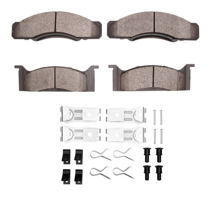 R1 Front OE Brake Pads Kit 1968-1972 Ford/Lincoln & More - 2551-0033-01