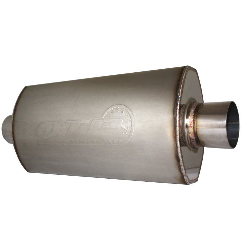 QTP 3.5in Weld-On 304SS AR3 Muffler QTP