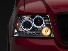 Load image into Gallery viewer, Raxiom 04-08 Ford F-150 Dual LED Halo Projector Headlights- Chrome Housing (Clear Lens)