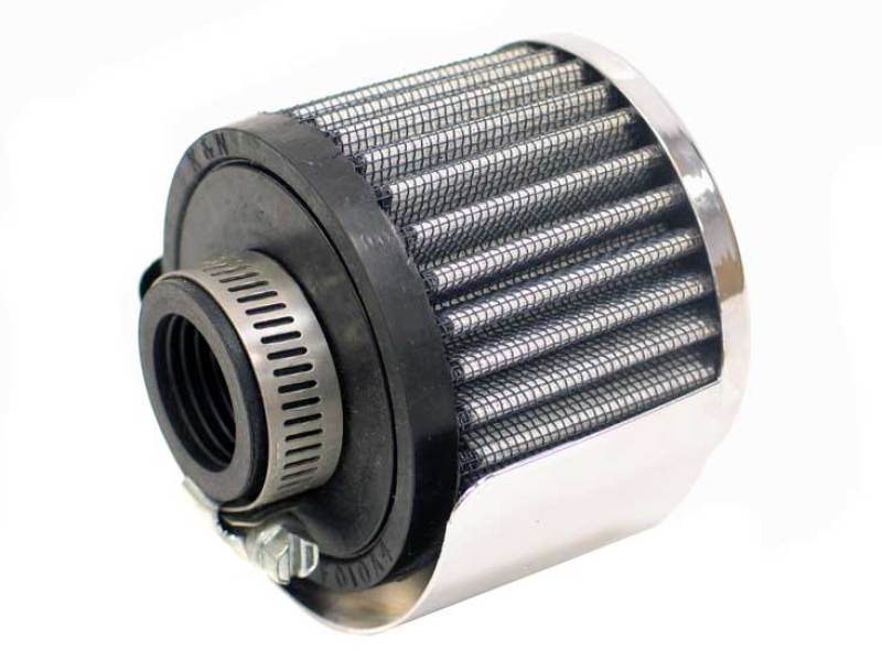 K&N 1in Flange ID x 3in OD x 2.5in Height Clamp On Crankcase Vent Filter K&N Engineering