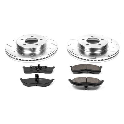 Power Stop 98-04 Chrysler Concorde Front Z23 Evolution Sport Brake Kit PowerStop