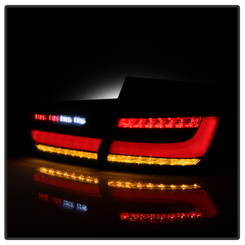 Spyder BMW 3 Series F30 2012-2018 Full LED Tail Lights (ALT-YD-BMWF3012-SEQ-BSM) - Black Smoke SPYDER