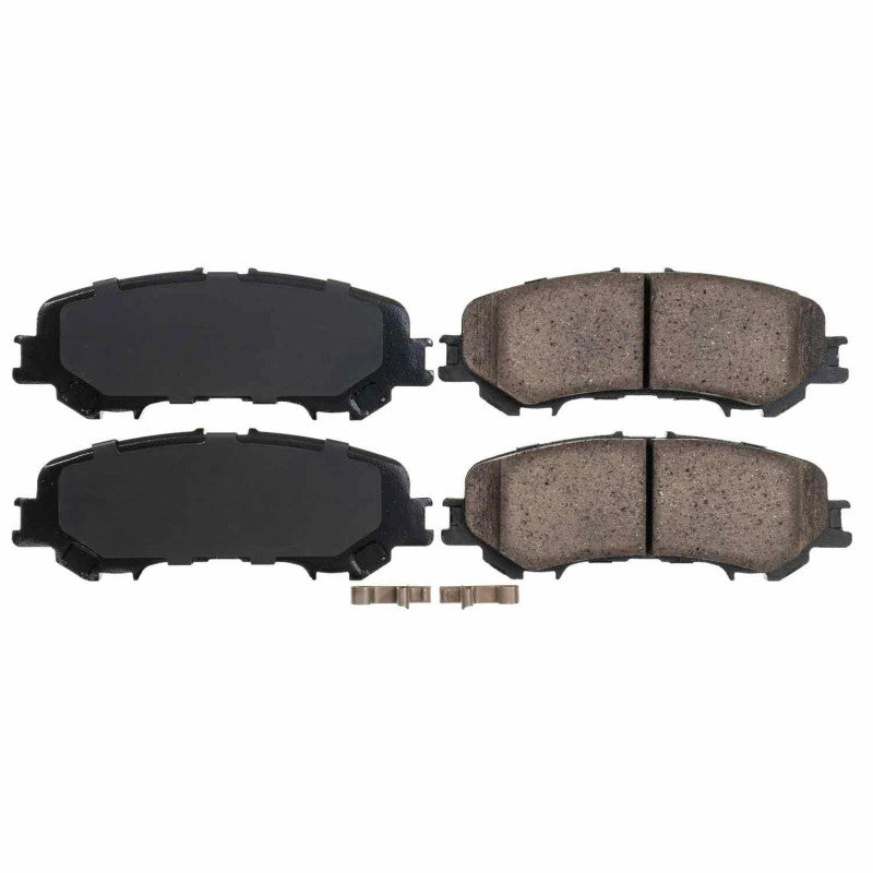 Power Stop 21-22 Nissan Titan Rear Z16 Evo Ceramic Brake Pads PowerStop