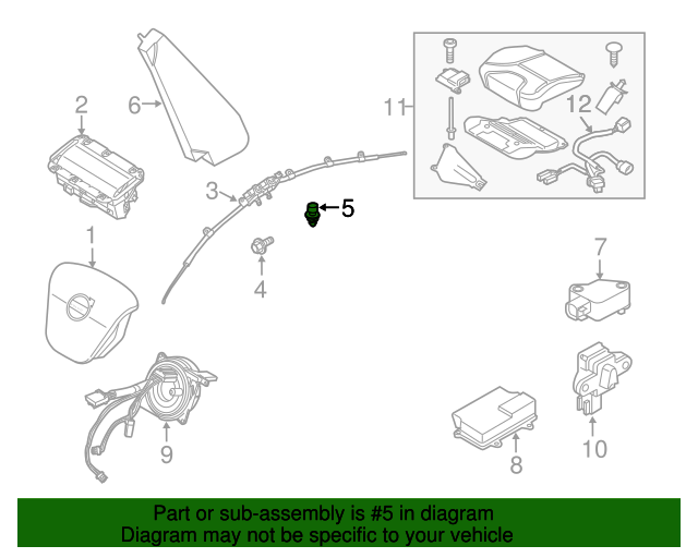 Genuine OEM Volvo Clip (3541113) X1